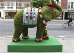 Sloane Street invaded by elephants